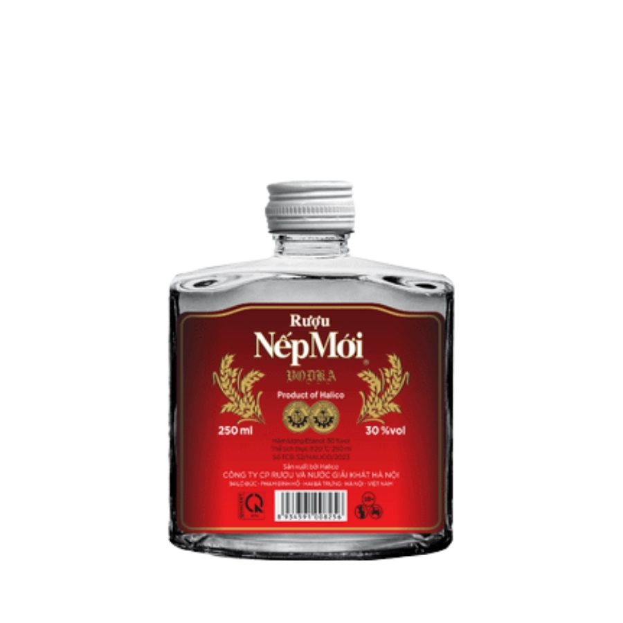 Rượu Vodka Việt Nam Halico Nếp Mới